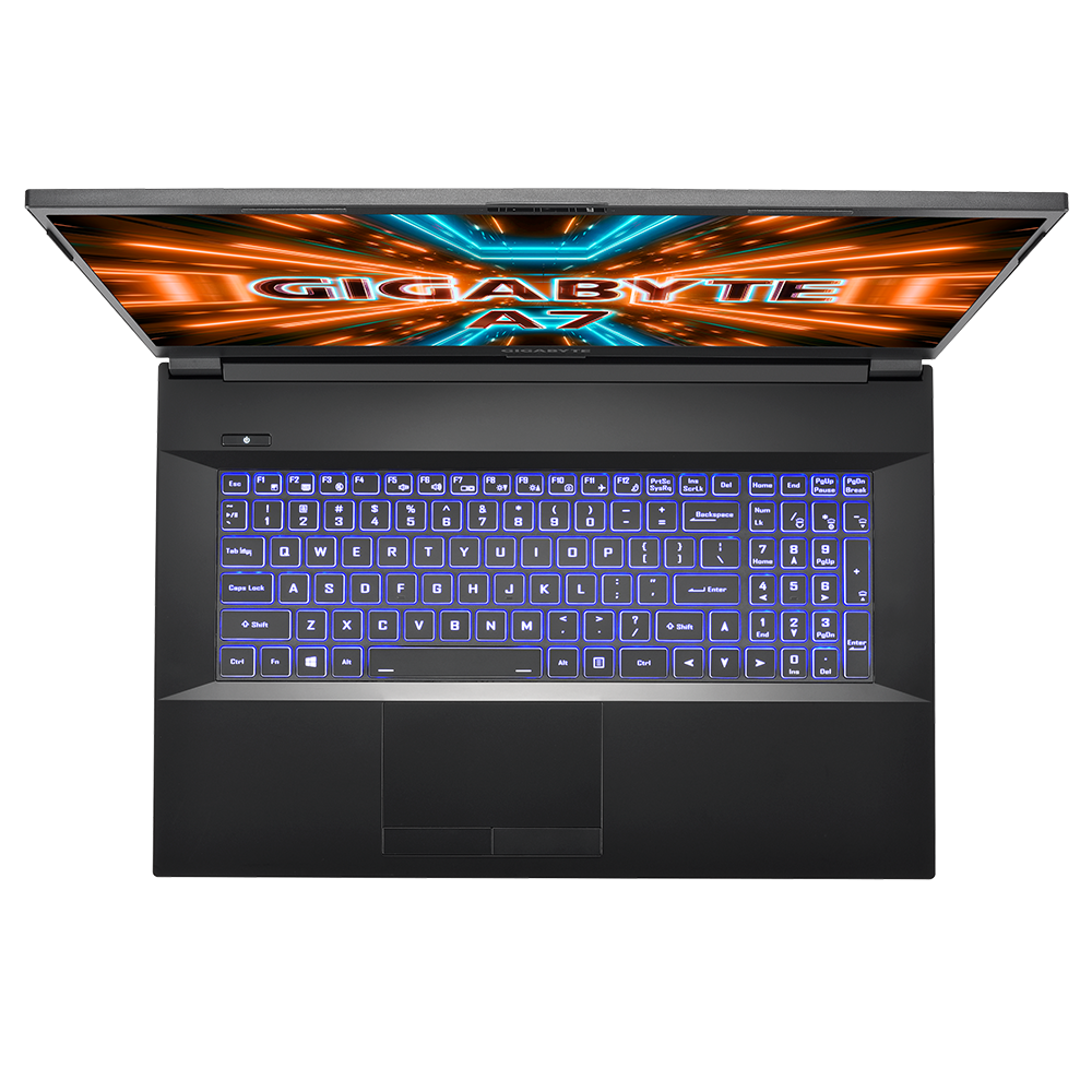 Gigabyte A7 K1 17.3" Gaming Laptop (Ryzen7 5800H/16GB/RTX 3060/1TB SSD/144Hz) Grade A