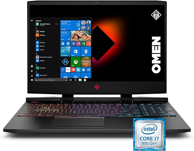 OMEN by HP 15" Gaming Laptop (Core i7 9750H/16GB/RTX 2060/1TB) Grade A