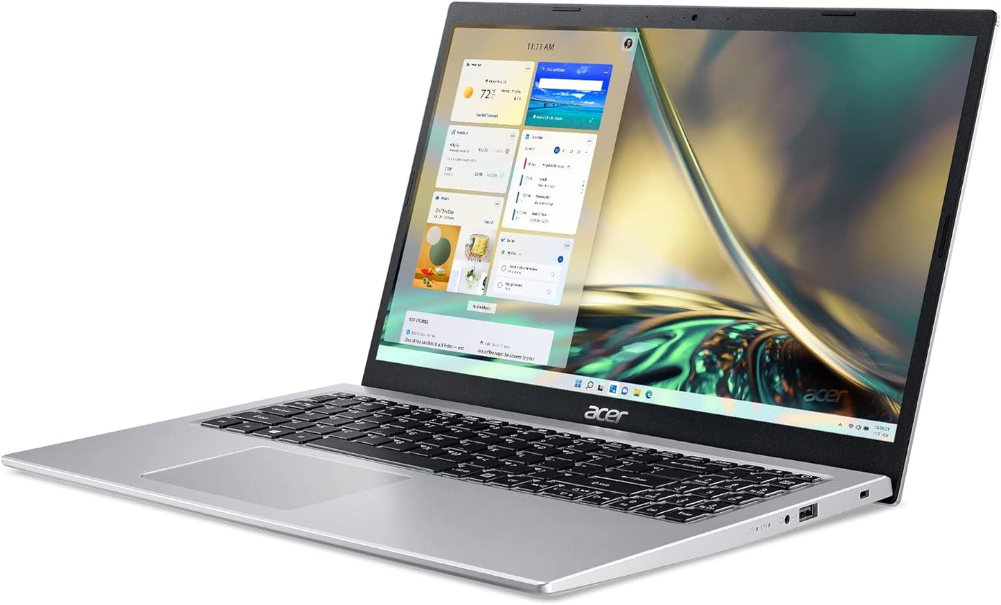 Acer Aspire 5 A515-56 15.6" Slim Laptop (Intel Core i3 1115G4/12GB RAM/500GB SSD Storage/FHD IPS/Sliver) Grade A