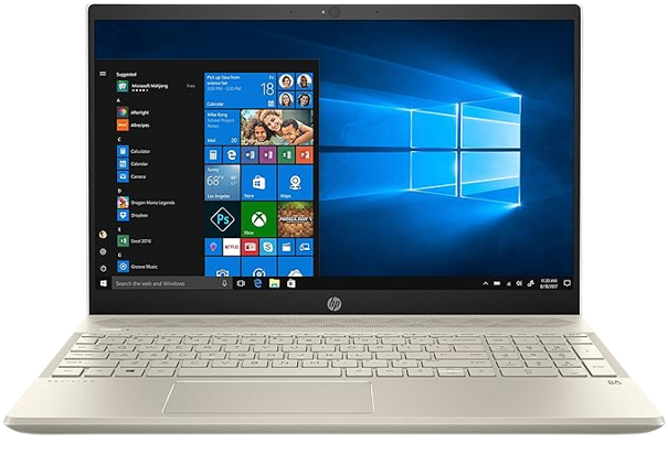 HP Pavilion  15" laptop (i5-8250U/8GB RAM/Intel UHD 620/512GB+1TB HDD ) Grade A