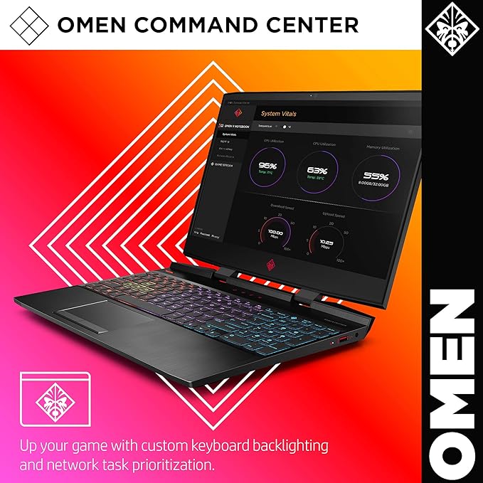 OMEN by HP 15" Gaming Laptop (Core i7 9750H/16GB/RTX 2060/1TB) Grade A