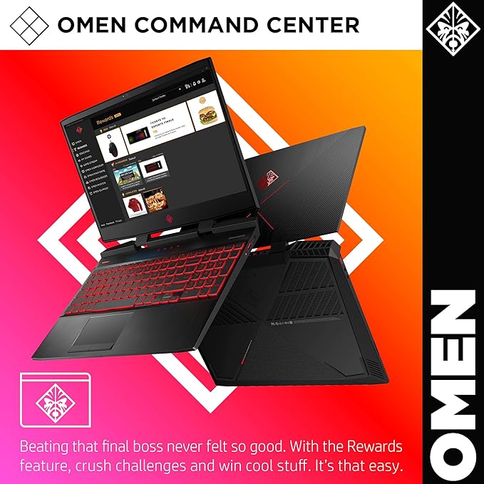 OMEN by HP 15" (i7-9750H/32GB/RTX2070 /1TB SSD/144Hz) Grade A