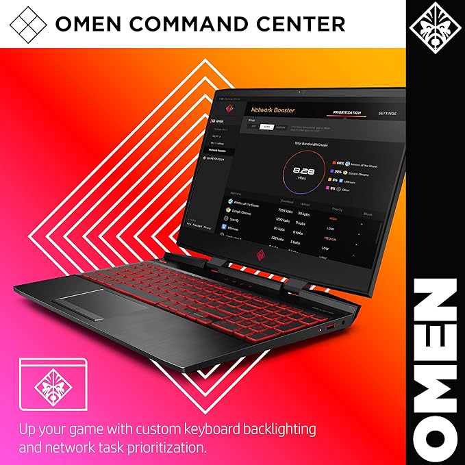 OMEN by HP 15" (i7-9750H/32GB/RTX2070 /1TB SSD/144Hz) Grade A