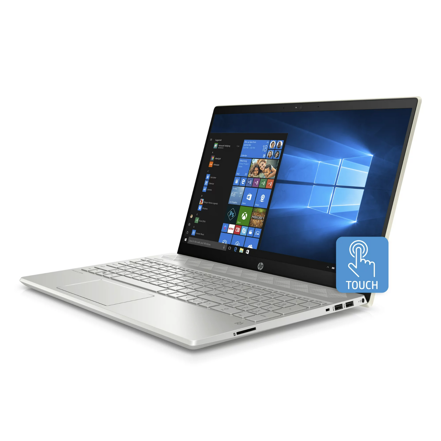 HP Pavilion 15.6" Laptop (15-cs0072wm/Core i7 8550U/12GB RAM/512GB NVME + 1TB HDD/HD Touch) Grade A