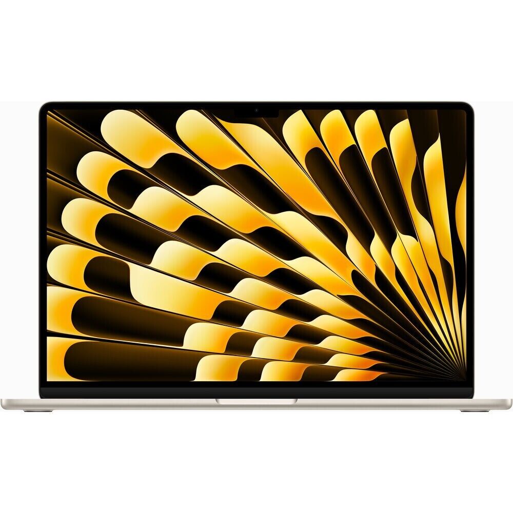 Laptop Apple MacBook Air 2023 de 15" (Apple M2/8GB RAM/256GB SSD/MacOS/Starlight) Grado A