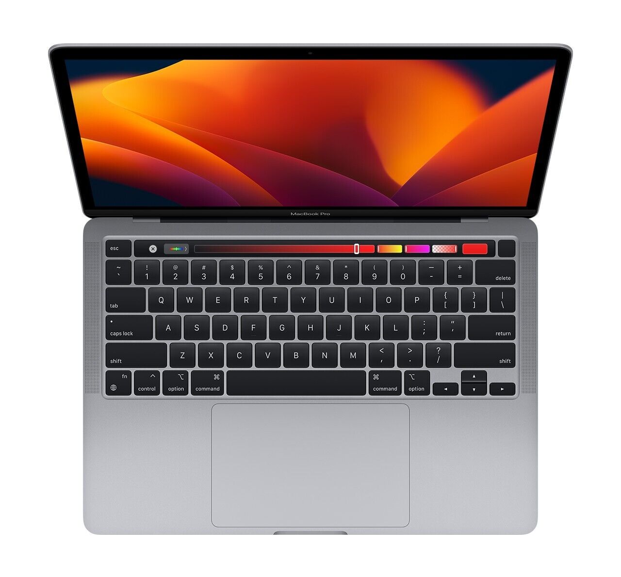 Computadora portátil Apple MacBook Pro 13 2022 (chip Apple M2/8 GB de RAM/256 GB) Grado A