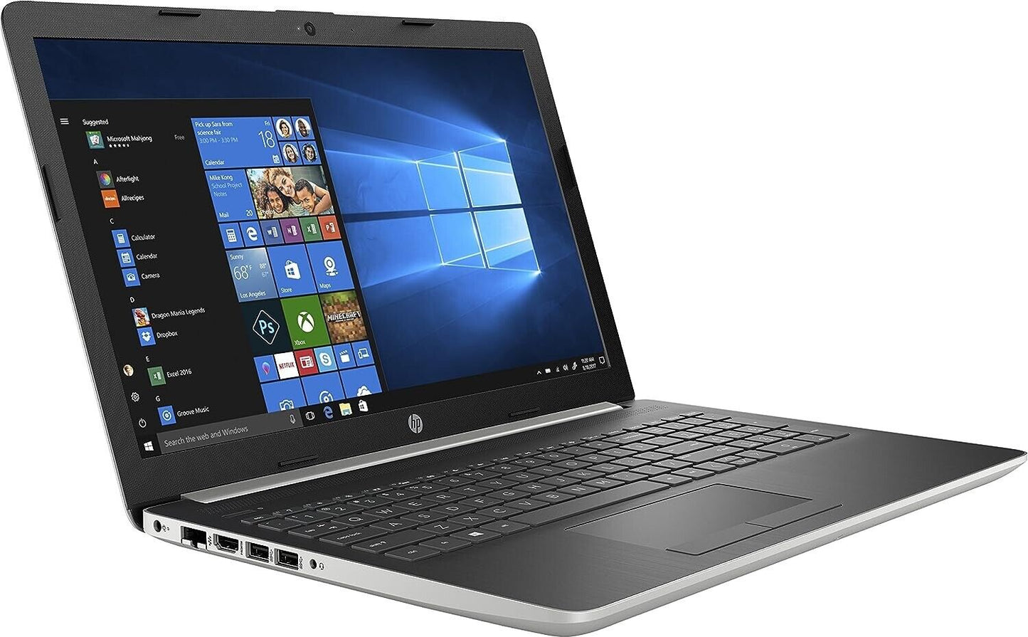 HP 15.6" Laptop (15-da0053wm/Core i5 8250U/12GB RAM/512GB NVME + 1TB HDD/HD Touch Display)Grade A