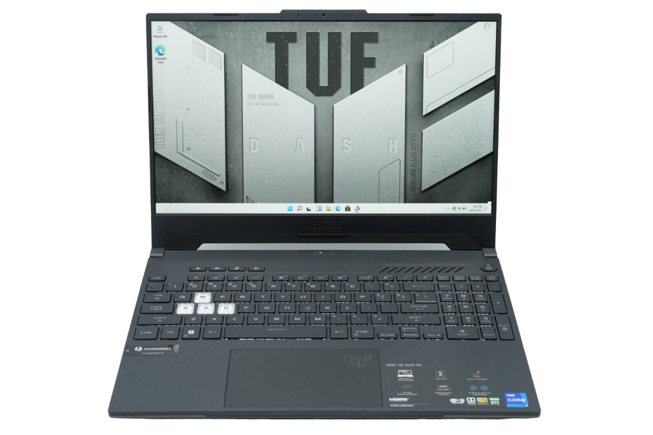 ASUS TUF Dash 15 Gaming Laptop (Core i7 12650H/16GB/RTX 3060/1TB/Win11/144Hz) Grade A