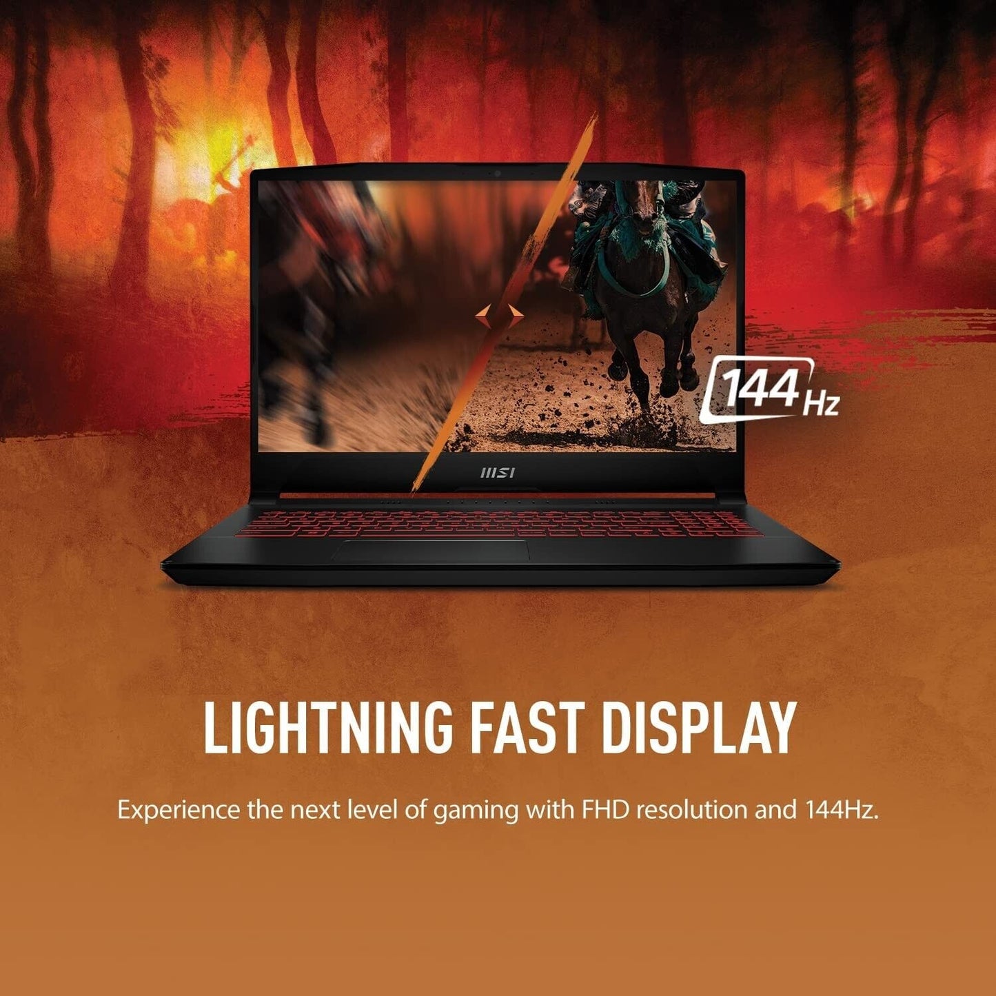 MSI Katana GF66 Gaming Laptop (Core i7 12650H/16GB/RTX 3050 Ti/1TB/FHD 144Hz) Grade A