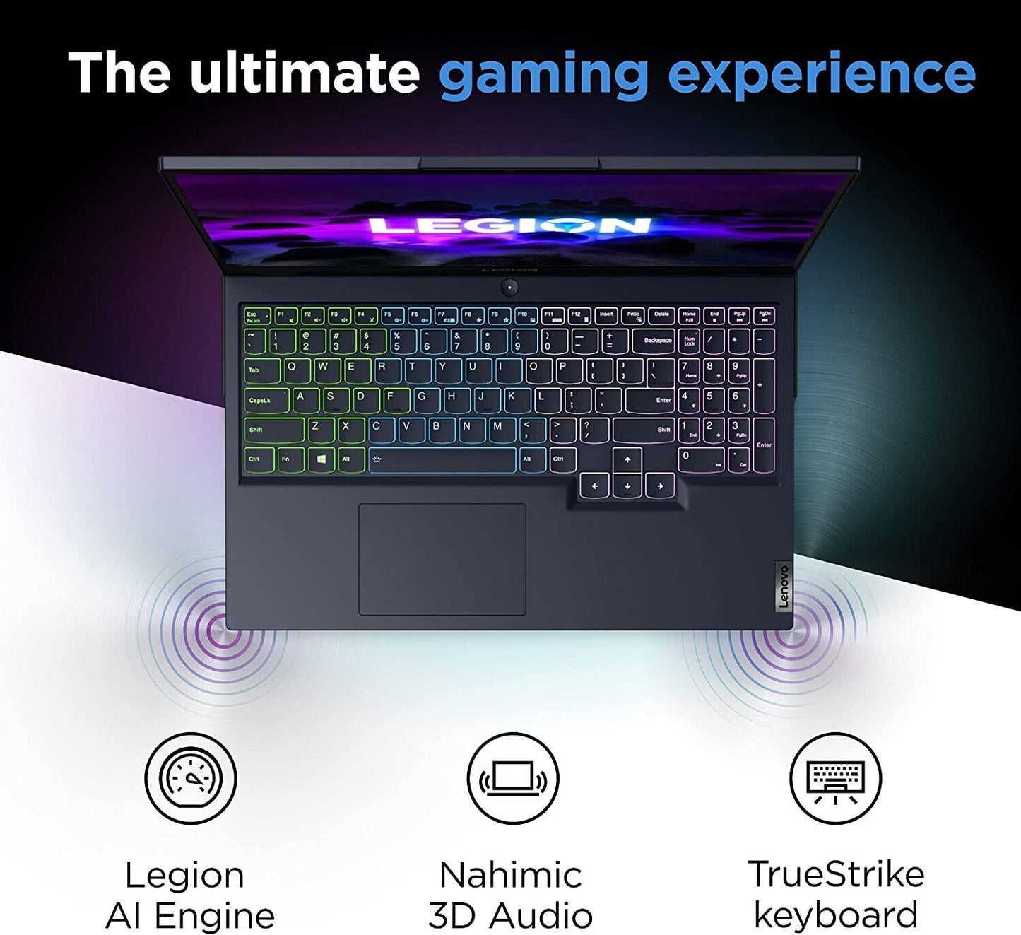 Lenovo Legion 5 15.6" Gaming Laptop (Ryzen 7 5800H/16GB/RTX 3050Ti/1TB/FHD 165Hz Grade A