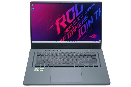 Portátil para juegos ASUS ROG Zephyrus G15 (Ryzen 9 5900HS/16GB/RTX 3080/1TB/QHD/165Hz) Grado A