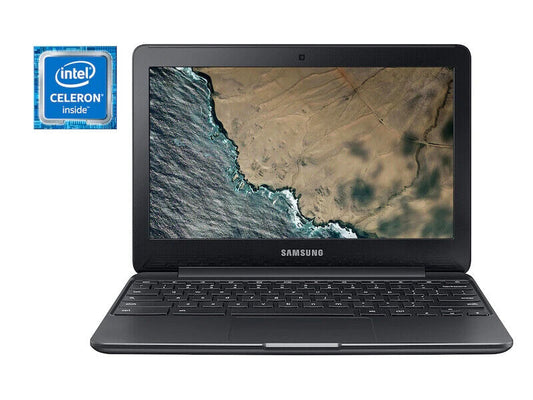 Portátil Samsung Chromebook 3 de 11,6" (Intel N3060/4 GB de RAM/16 GB de almacenamiento/pantalla HD)