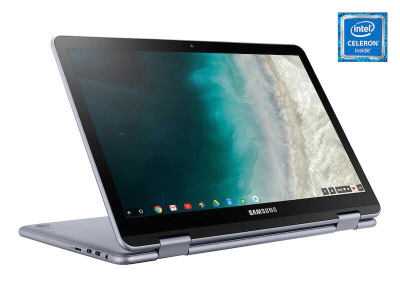 Portátil Samsung Chromebook Plus V2 2 en 1 (Intel 3965Y/4GB/32GB/FHD/Stylus/Sliver Grado A