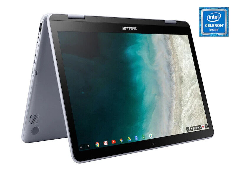 Portátil Samsung Chromebook Plus V2 2 en 1 (Intel 3965Y/4GB/32GB/FHD/Stylus/Sliver Grado A