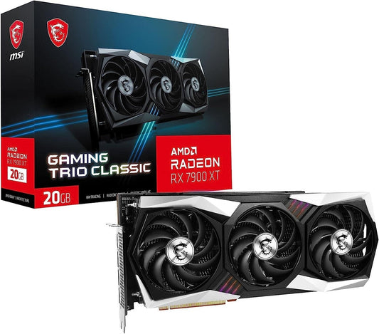 MSI AMD Radeon RX 7900 XT Gaming Trio Classic 20GB GDDR6 Graphics Card Grade A