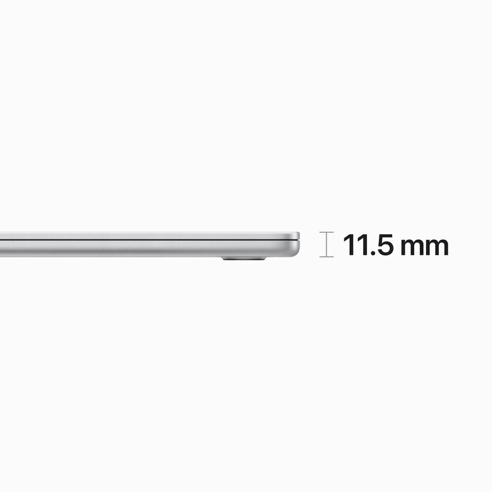 2023 Apple MacBook Air 15" Laptop (Apple M2/8GB RAM/256GB SSD/MacOS/Silver) Grade A