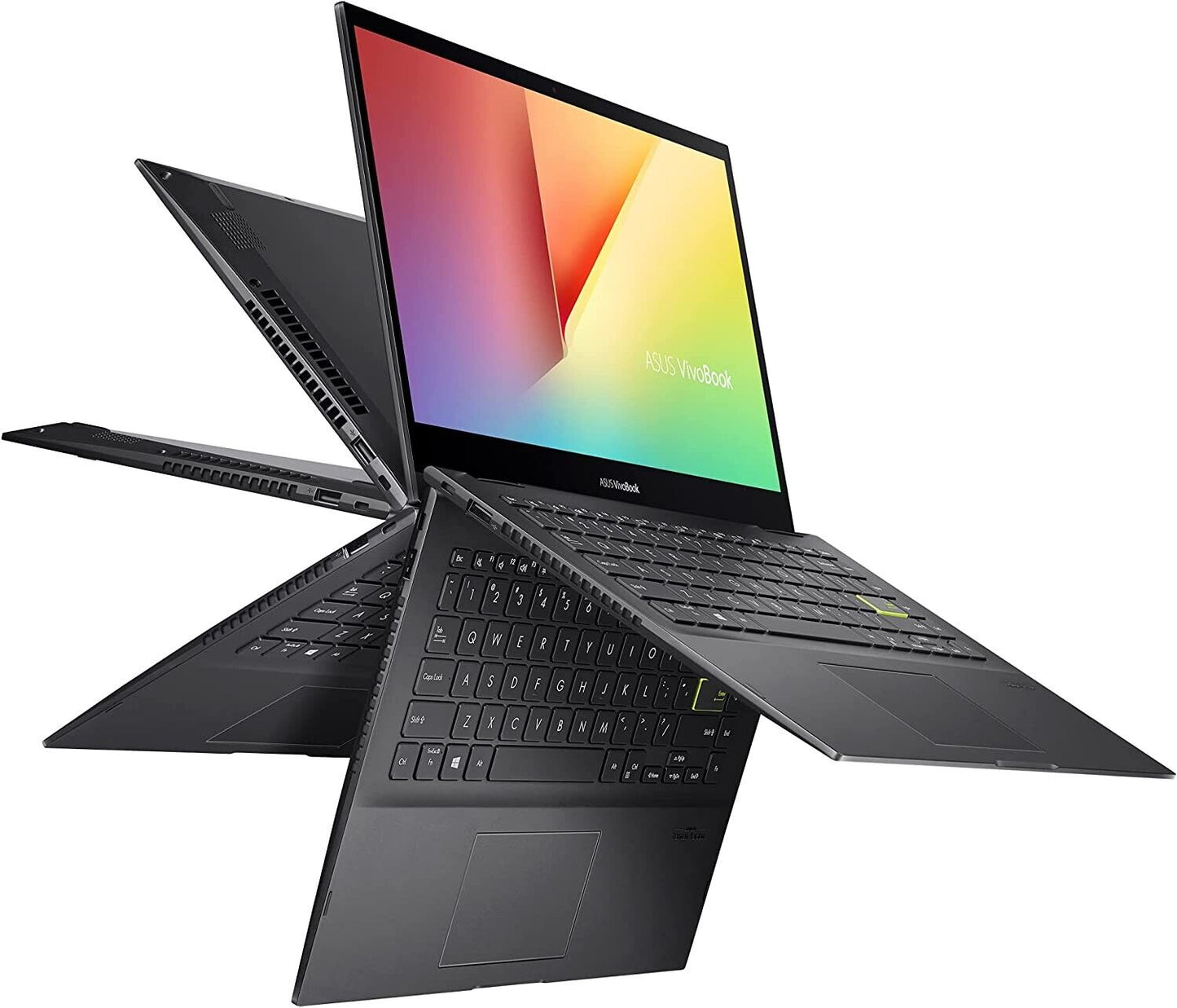 Portátil ASUS VivoBook Flip 14" 2 en 1 (i3-1115G4/4GB/Intel UHD/128GB SSD/FHD/IPS) Grado A