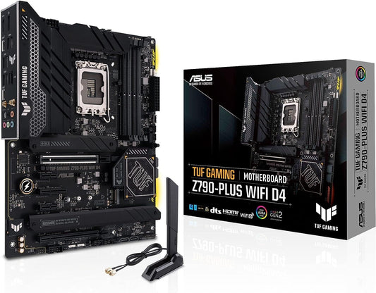 Placa base ASUS TUF Gaming Z790-PLUS WiFi D4 (solo Intel/LGA 1700/ATX/DDR4) Grado A