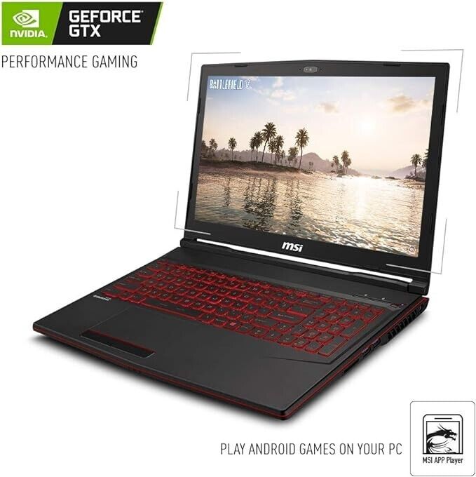 MSI GL63 15" Laptop (Core i7 8750H/16GB/GTX 1650/1TB/120Hz) Grade A