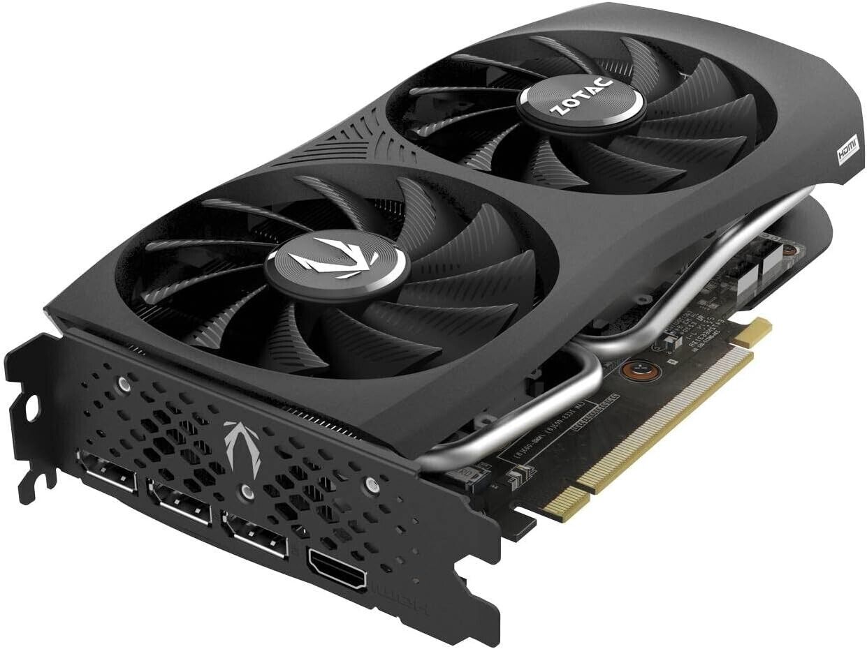 Tarjeta gráfica ZOTAC NVIDIA GeForce RTX 4060 Ti Twin Edge 8GB GDDR6 Grado A