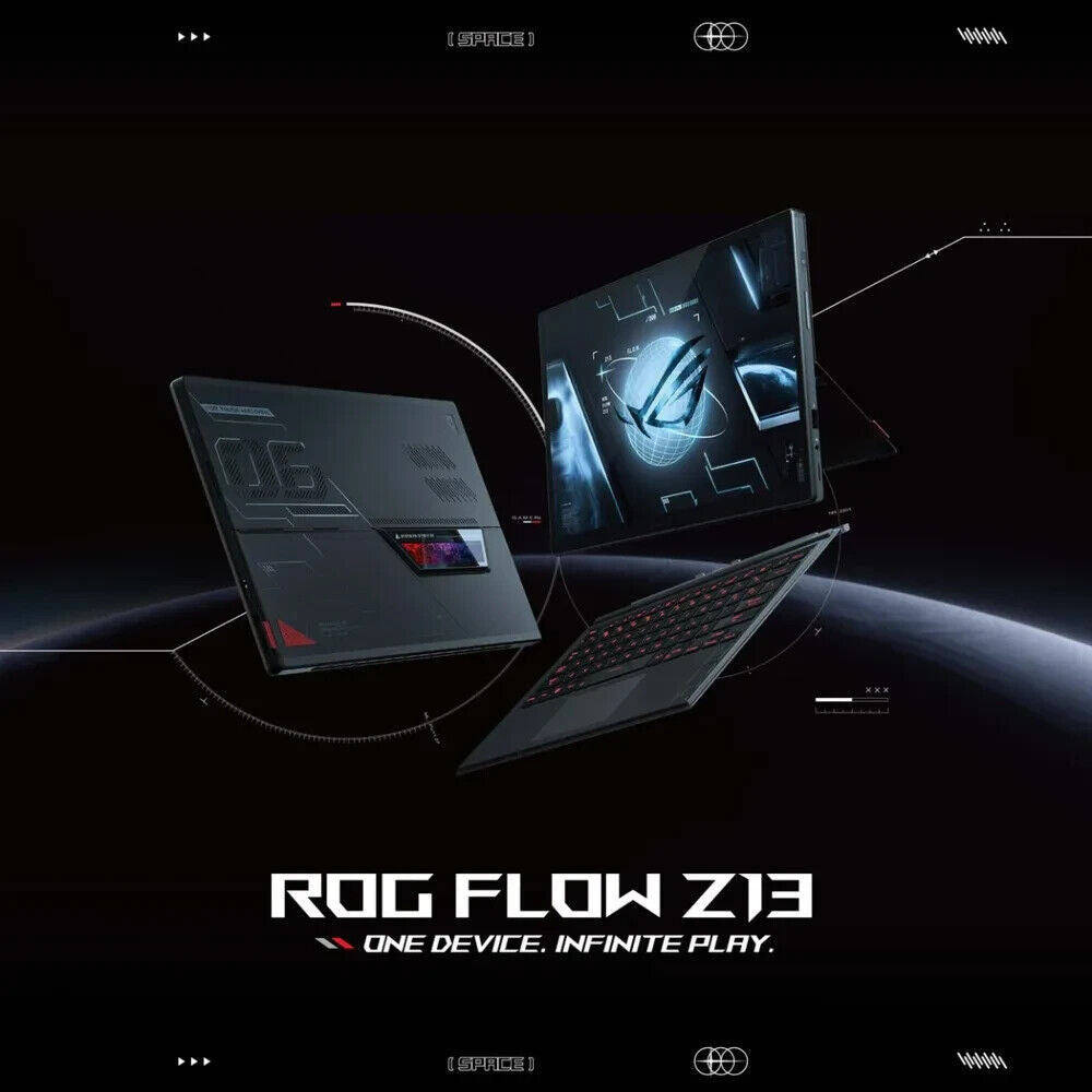 ASUS ROG FLOW Z13 Tablet Laptop (Core i5 12500H/16GB/Iris Xe/512GB/FHD+/120Hz) Grade A