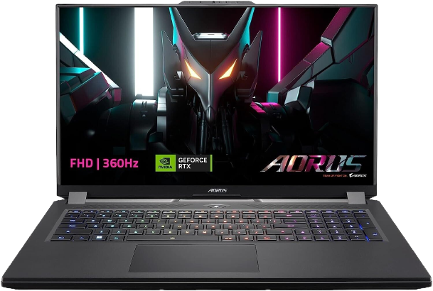 Gigabyte AORUS 17H Gaming Laptop (Core i7 13700H/32GB/RTX 4080 12G/2TB/FHD 360Hz) Grade A