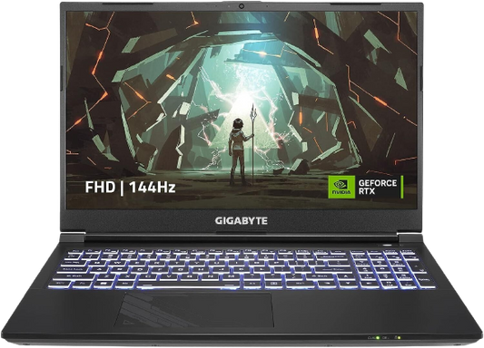 Gigabyte G5 KF 15.6" Gaming Laptop (Core i5 12500H/16GB/RTX 4060/1TB/FHD 144Hz) Grade A