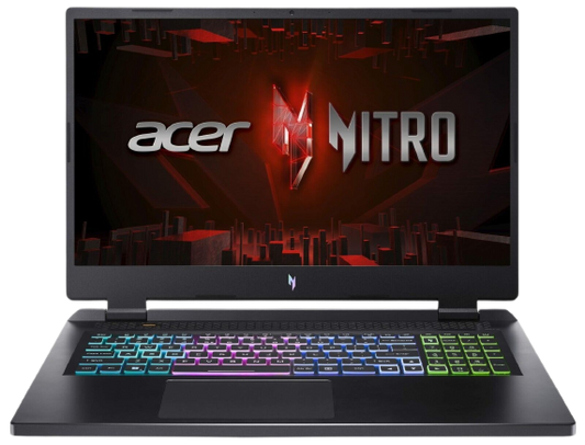 Acer Nitro 17 Gaming laptop (Ryzen 7 7735HS/16GB D5/RTX 4070/1TB SSD/QHD/165Hz) Grade A