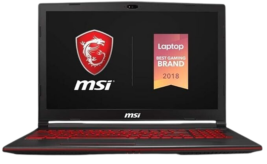 MSI GL63 15" Laptop (Core i7 8750H/16GB/GTX 1650/1TB/120Hz) Grade A