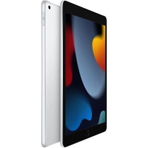 Apple iPad 2021 de 9.ª generación, 10,2 pulgadas (solo Wi-Fi/64 GB/plateado/iPadOS/MK2L3LL/A) Grado A