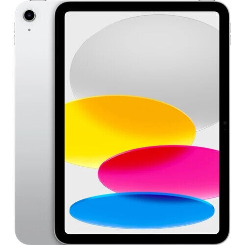 2022 Apple iPad 10th Gen 10.9-inch (Wi-Fi Only/64GB/iPadOS/Sliver/MPQ03LL/A) Grade A