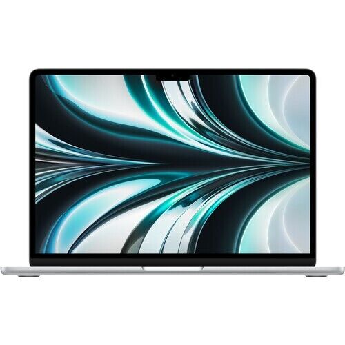 Laptop Apple MacBook Air 2022 de 13,6" (Apple M2/8GB RAM/256GB SSD/MacOS/Plata) Grado A 