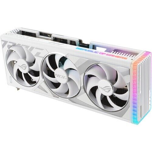 Tarjeta gráfica para juegos ASUS ROG STRIX NVIDIA GeForce RTX 4080 16GB GDDR6X OC Blanco Grado A