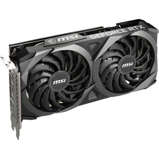 MSI NVIDIA GeForce RTX 3060 Ventus 2X OC Dual-Fan 12GB GDDR6 Graphic Card (LHR) Grade A