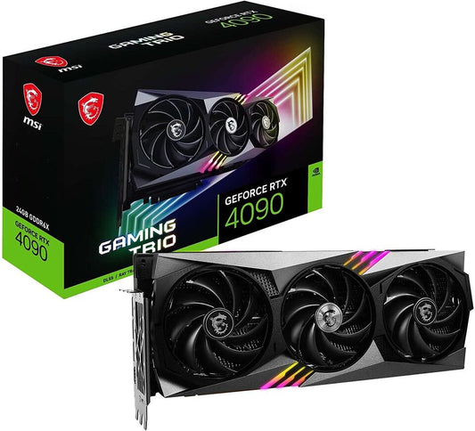 Tarjeta gráfica MSI NVIDIA GeForce RTX 4090 Gaming Trio 24GB GDDR6X Grado A