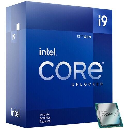 Intel Core i9-12900KF 16-Core Desktop Processor (LGA1700/Unlocked/Retail) Grade A