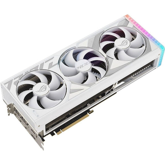 Tarjeta gráfica para juegos ASUS ROG STRIX NVIDIA GeForce RTX 4080 16GB GDDR6X OC Blanco Grado A